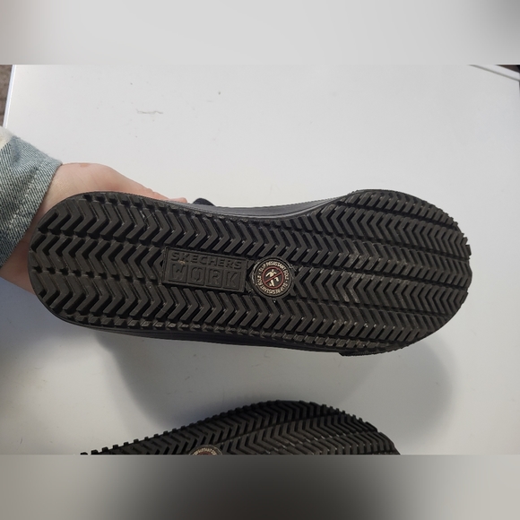 Skechers Work Sneakerss Leather Slip Resistant - Picture 9 of 11